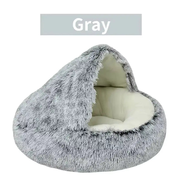 Winter Plush Pet Bed