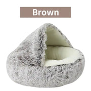 Winter Plush Pet Bed